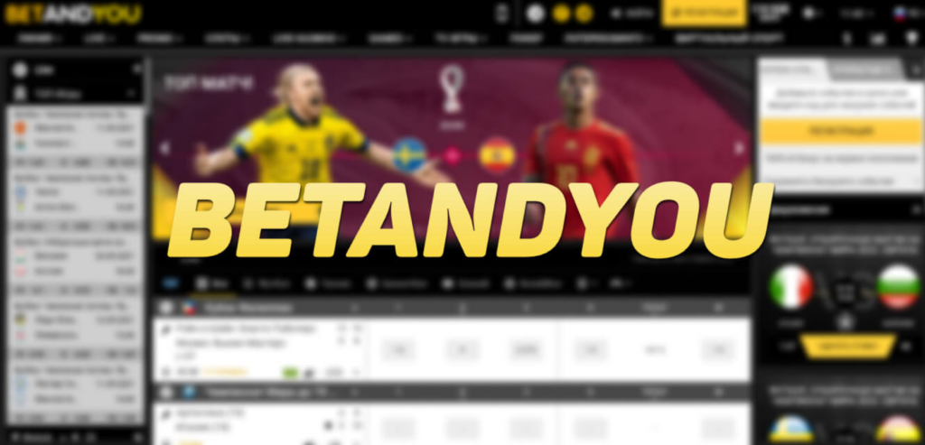 Betandyou login et design du site web