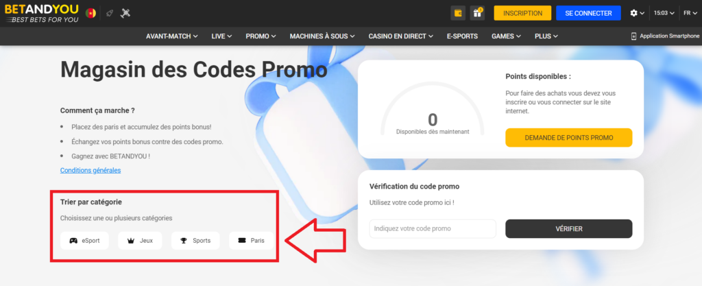 Code promo Betandyou: avantages et exclusivités