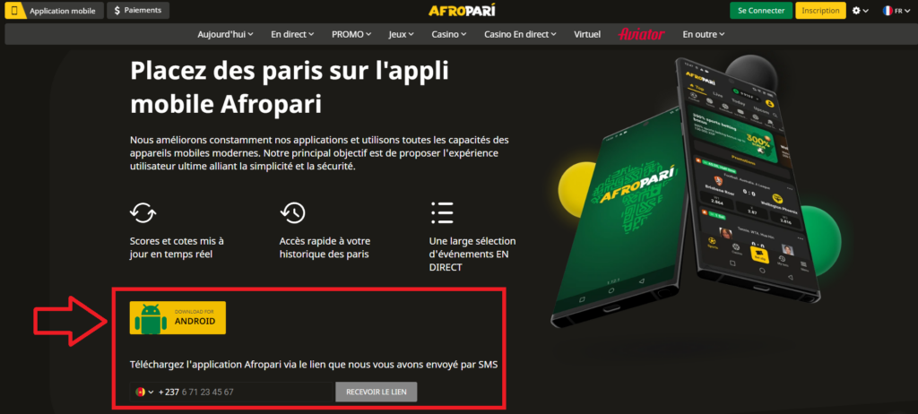 Afropari Android : télécharger et utiliser